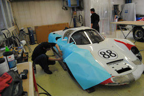 Restauration Porsche 910