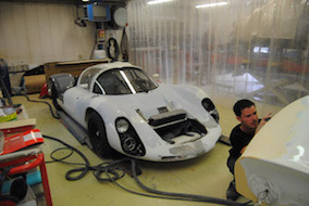 Restauration Porsche 910