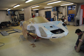 Restauration Porsche 910