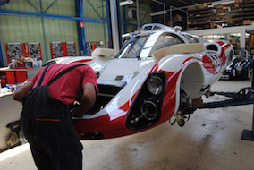 Restauration Porsche 910