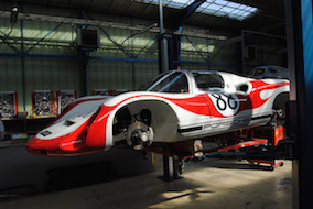 Restauration Porsche 910