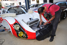 Restauration Porsche 910