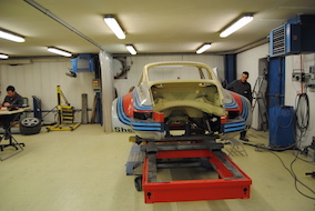 Restauration Porsche 911 2.1 Turbo