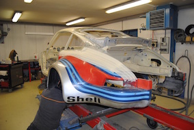 Restauration Porsche 911 2.1 Turbo