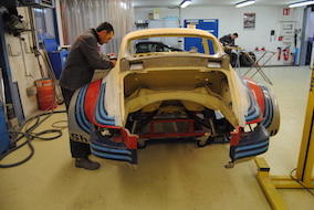 Restauration Porsche 911 2.1 Turbo