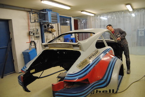 Restauration Porsche 911 2.1 Turbo