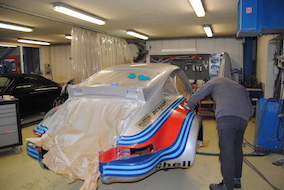 Restauration Porsche 911 2.1 Turbo