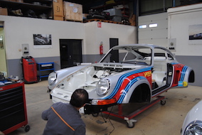 Restauration Porsche 911 2.1 Turbo