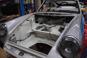 Restauration Porsche 911 2.1 Turbo