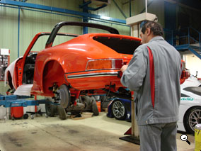 restauration 911 T Targa