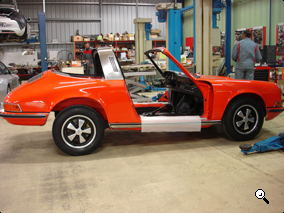 restauration 911 T Targa