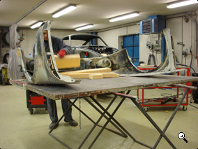 Restauration Porsche 935