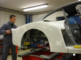 Restauration Porsche 935